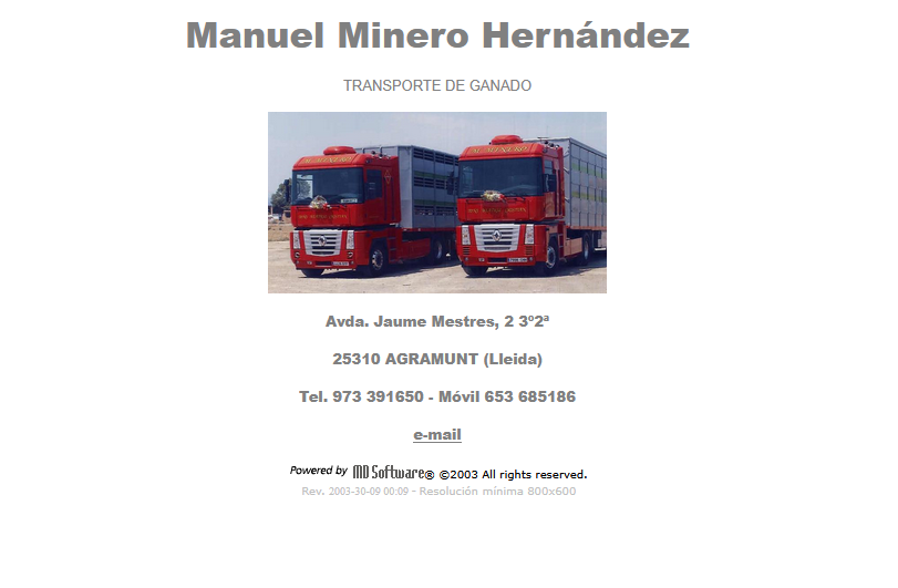 Transportes Manuel Minero